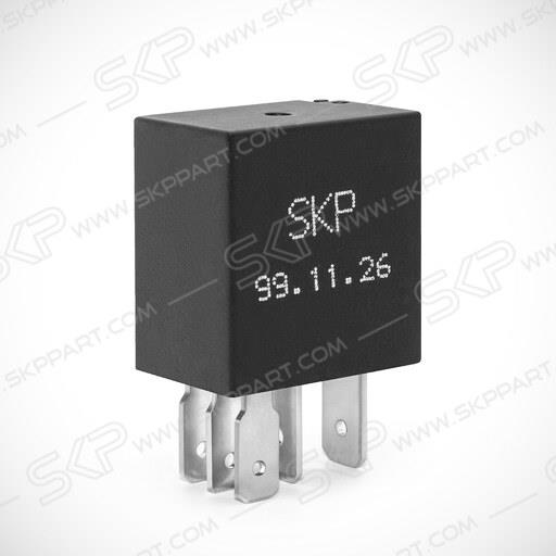 میکرو رله پنج پایه مشکی برند skp